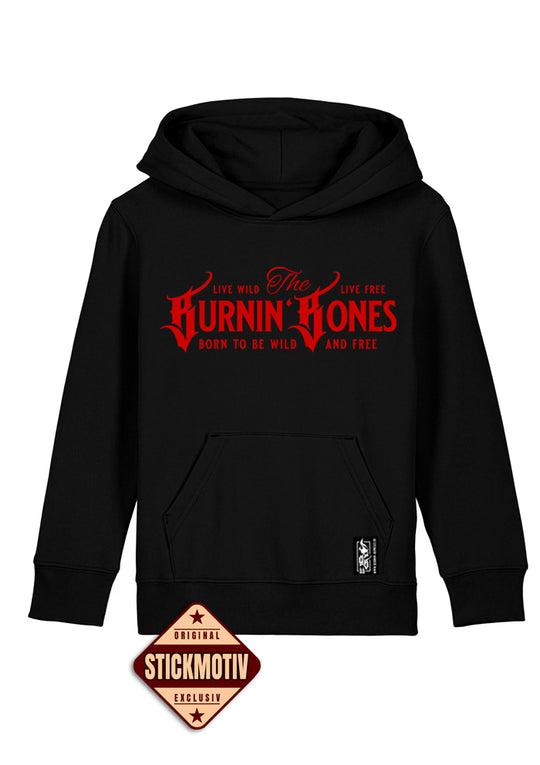 Little Bandits Hoodie - Burnin' Bones B/R