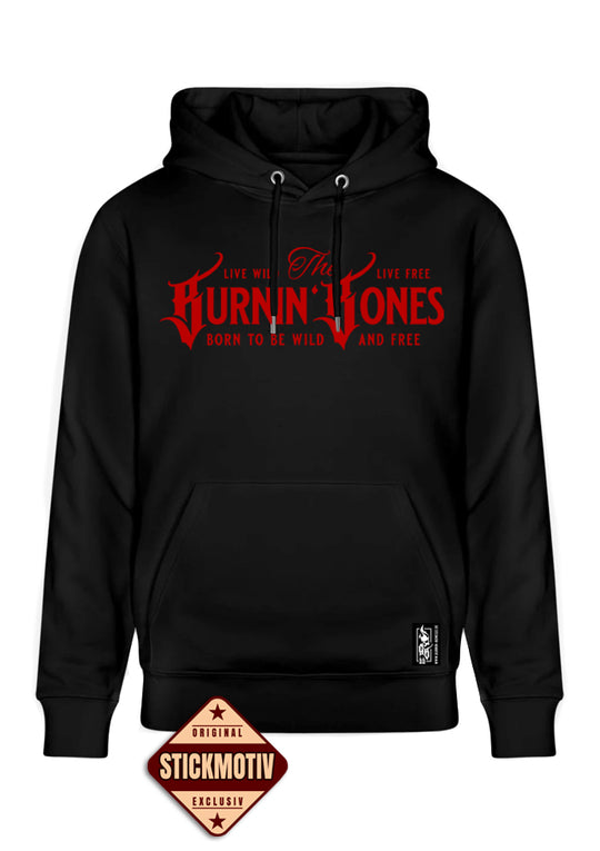 Hoodie Men BB22 Classic - Burnin' Bones B/R