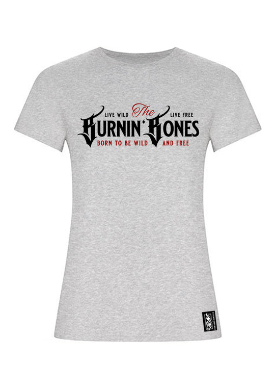 T-Shirt Women BB22 - Burnin' Bones G/RBR