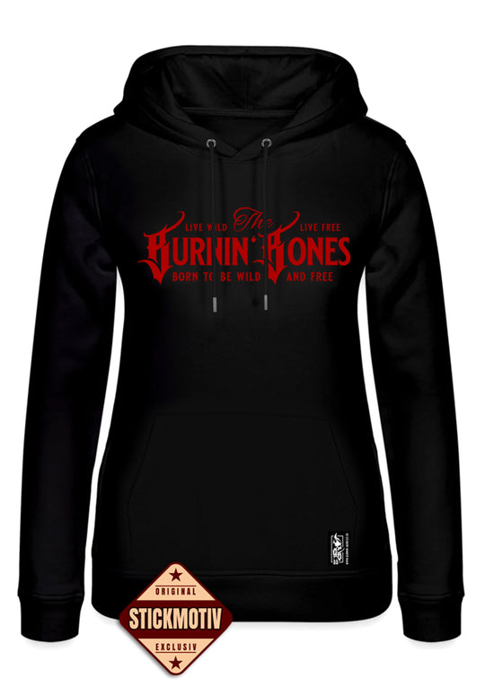 Hoodie Women BB22 Classic - Burnin' Bones B/R