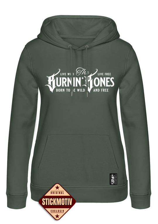 Hoodie Women BB22 Classic - Burnin' Bones K/W