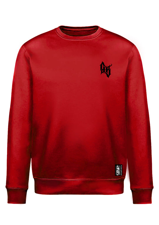 Crewneck Men BB22 Classic - Skull Bones R/B
