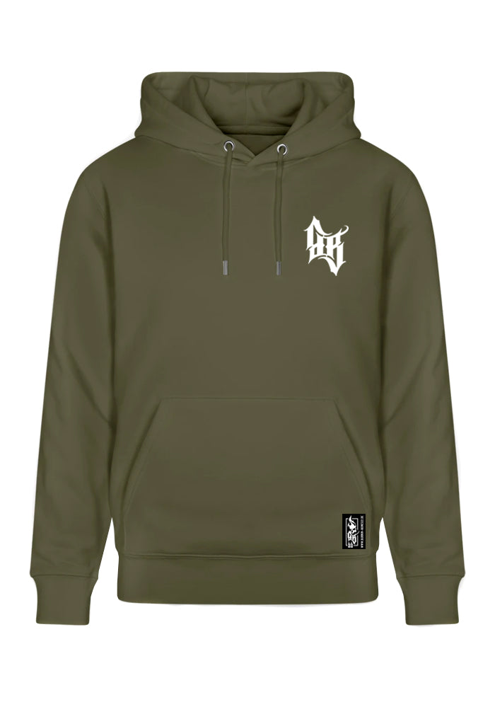Hoodie Men BB22 Classic - Skull Bones K/W