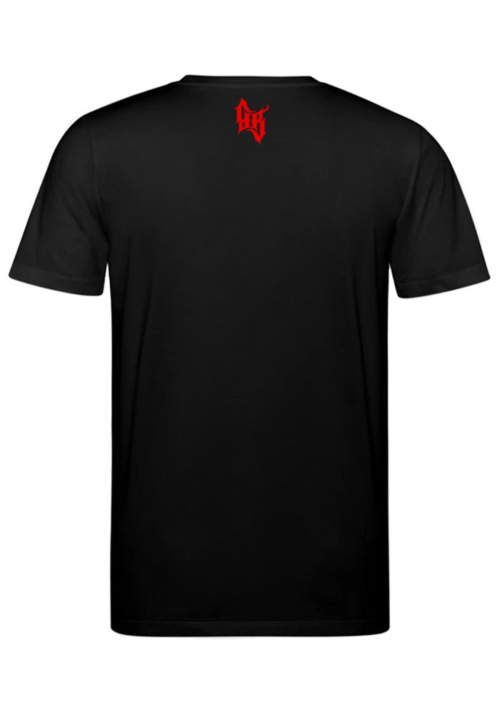 T-Shirt Men BB22 - Flying Wheel B/R