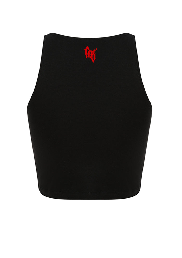 Cropped Top Women BB22 - Flying Wheel B/R