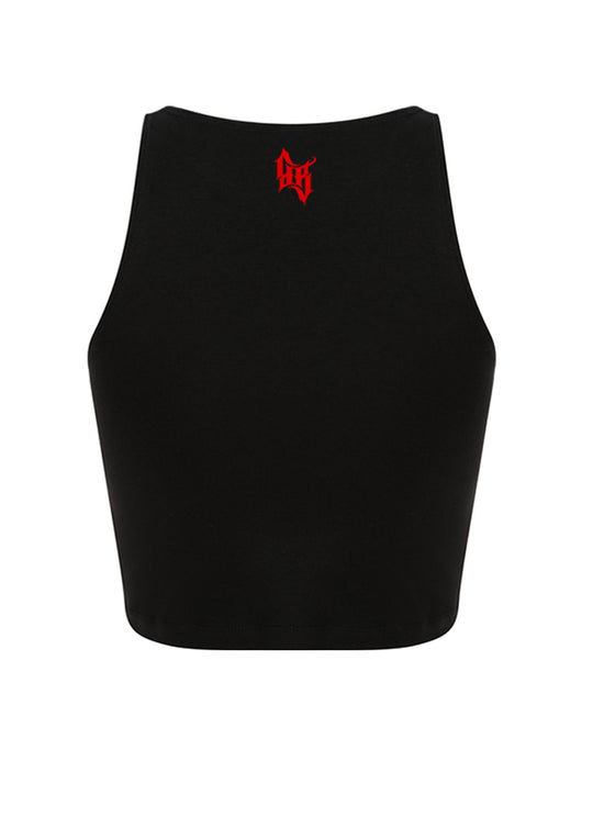 Cropped Top Women BB22 - Flying Wheel B/R