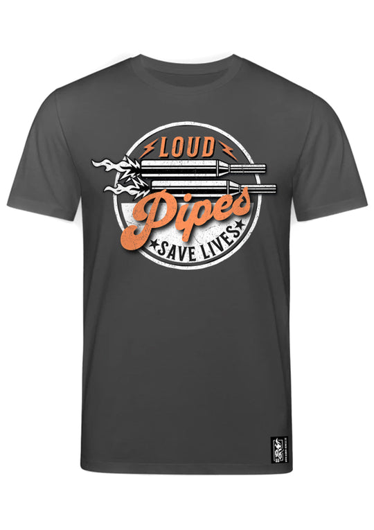 T-Shirt Men BB22 - Loud Pipes A/Orange