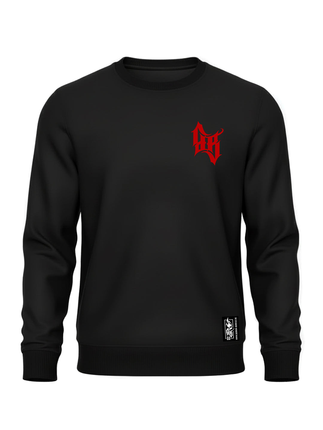 Crewneck Men BB22 Classic - Skull Bones B/R