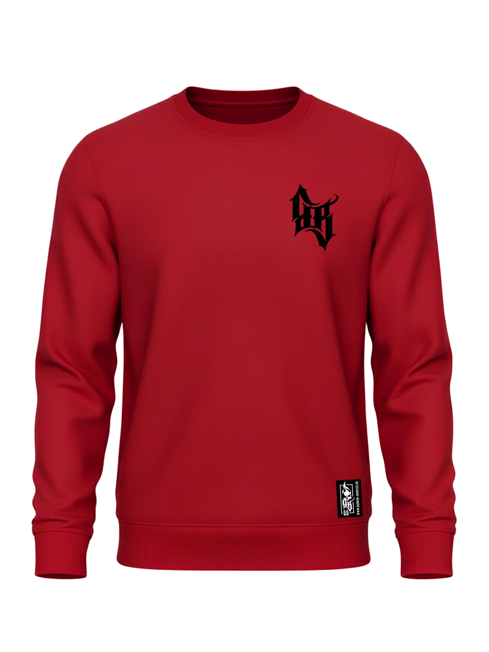 Crewneck Men BB22 Classic - Skull Bones R/B