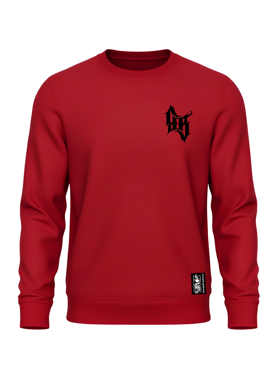 Crewneck Men BB22 Classic - Skull Bones R/B
