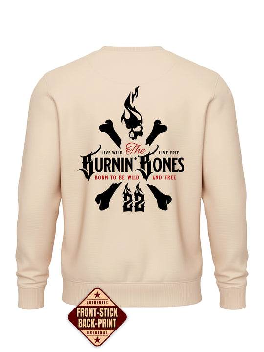 Crewneck Men BB22 Classic - Skull Bones S/RBR
