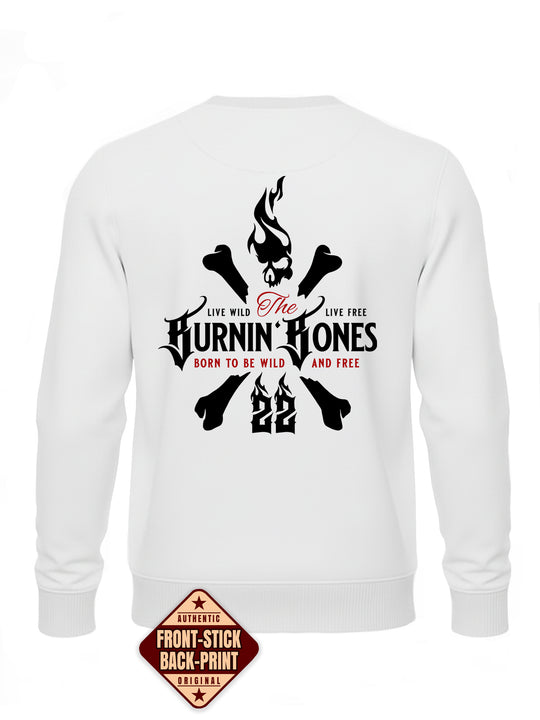 Crewneck Men BB22 Classic - Skull Bones W/RBR