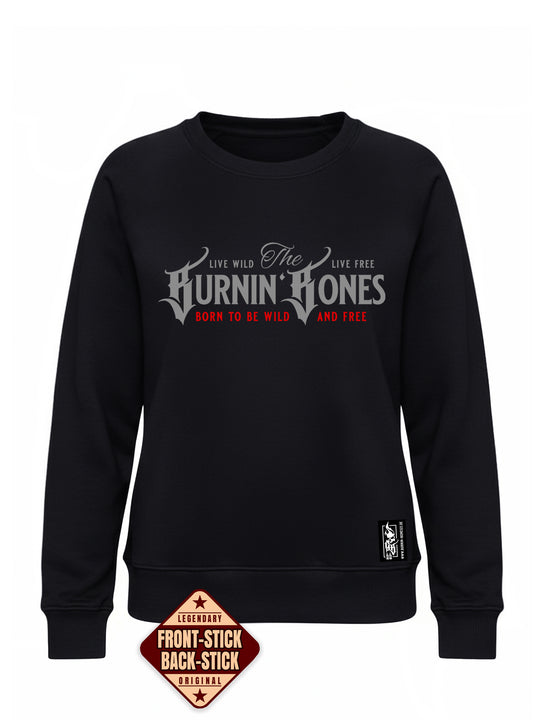 Crewneck Women BB22 Classic - Burnin' Bones B/GR