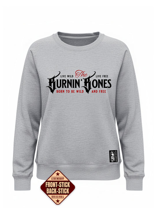 Crewneck Women BB22 Classic - Burnin' Bones G/RBR