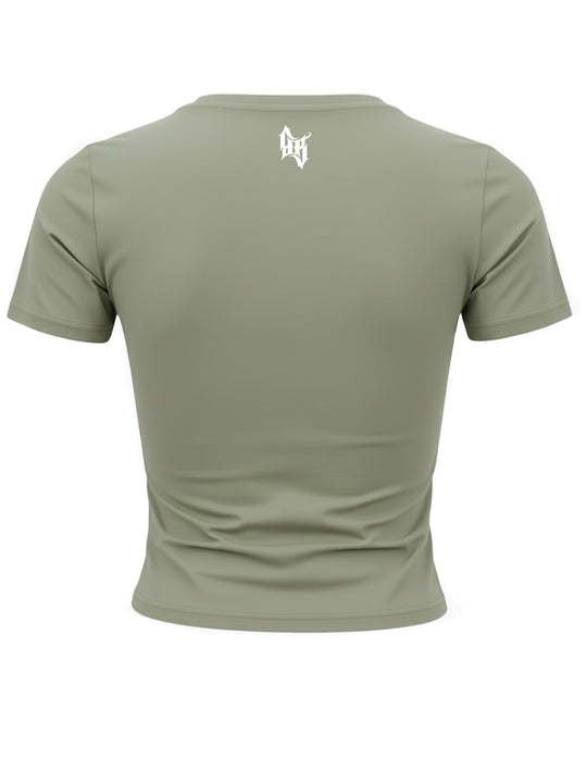 Cropped T-Shirt Women Big Original K/W