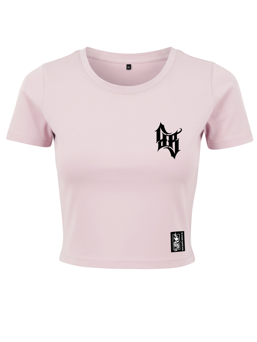 Cropped T-Shirt Women Skull Bones LP/B