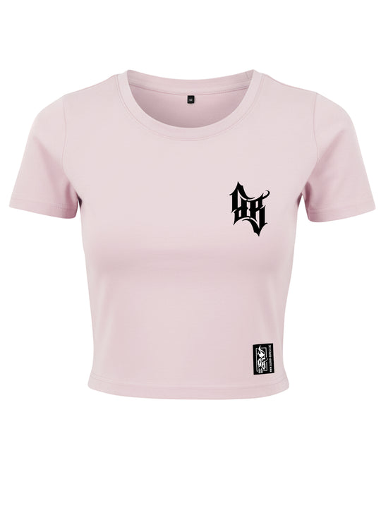 Cropped T-Shirt Women Skull Bones LP/B