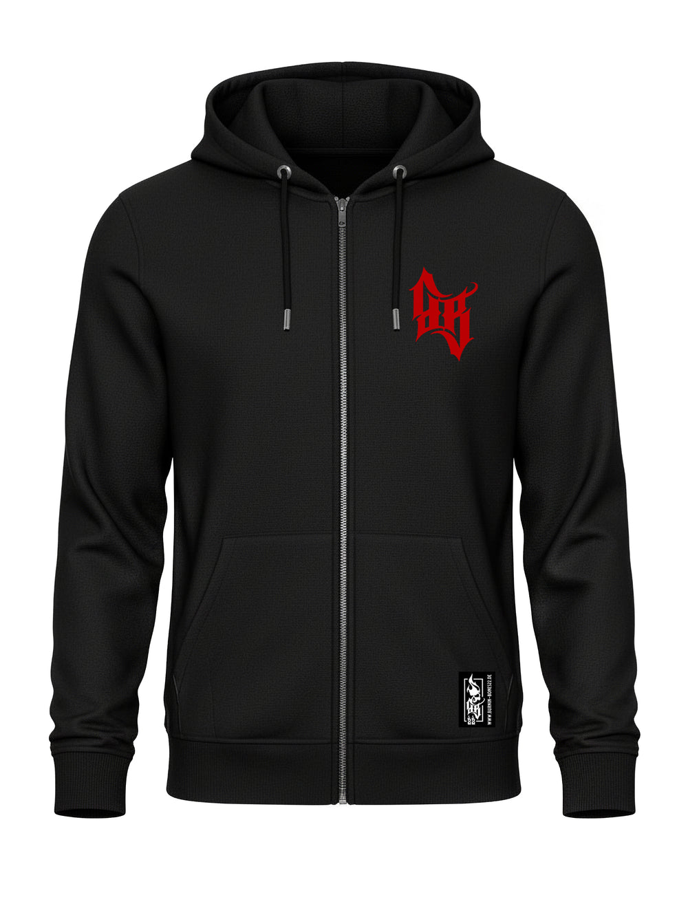 Hoodie-Jacke Men BB22 Heavy - Big Original B/R