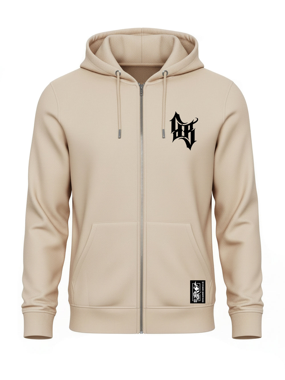 Hoodie-Jacke Men BB22 Heavy - Skull Bones S/RBR