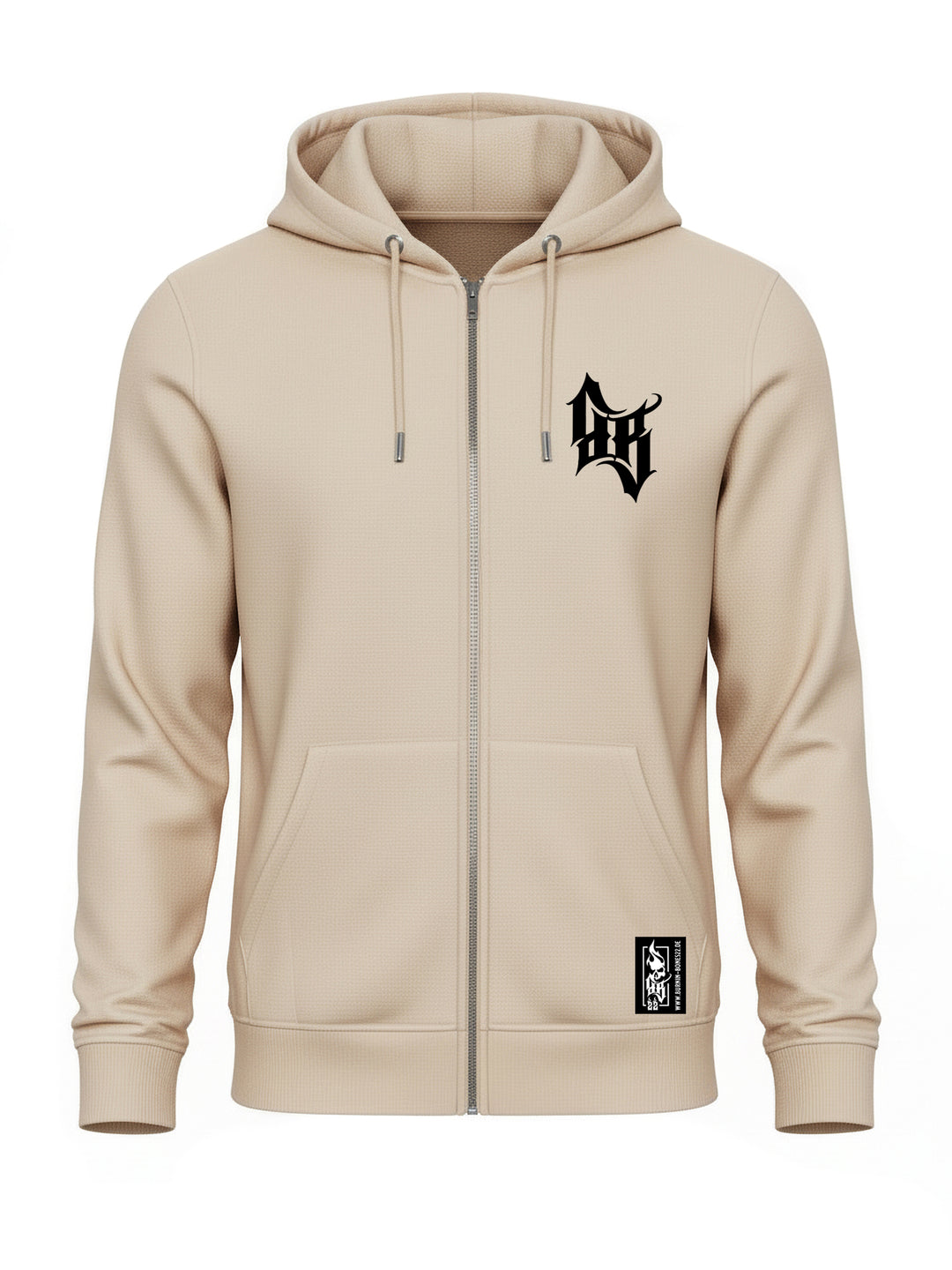 Hoodie-Jacke Men BB22 Heavy - Skull Bones S/RBR