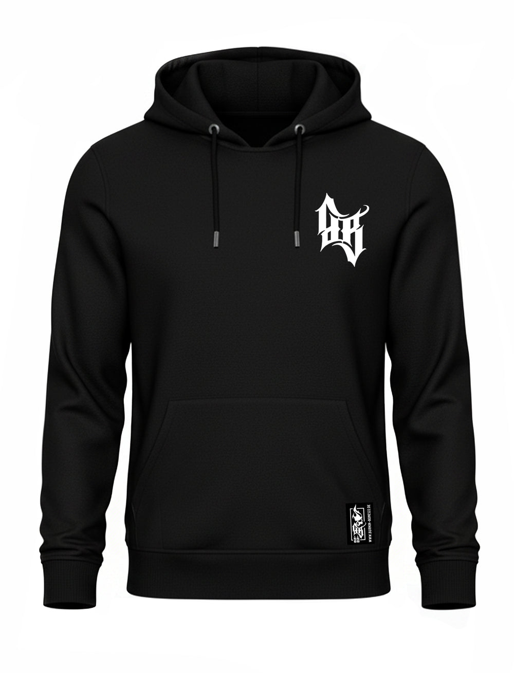 Hoodie Men BB22 Classic - Big Original B/W