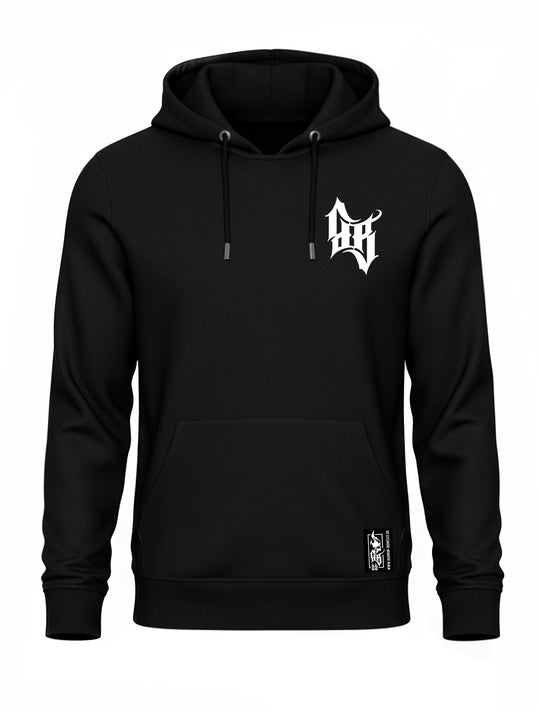 Hoodie Men BB22 Classic - Skull Bones B/WR