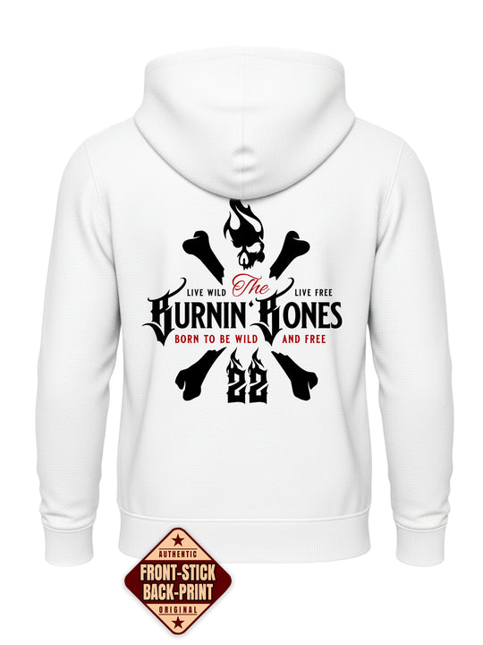 Hoodie Men BB22 Classic - Skull Bones W/RBR