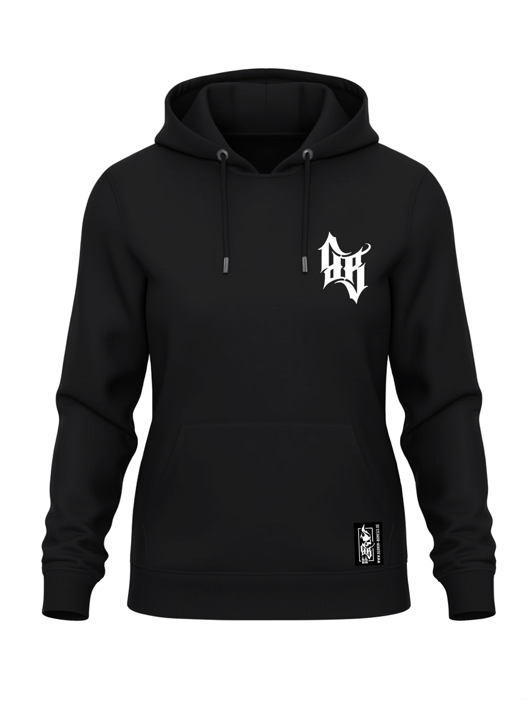 Hoodie Women BB22 Classic - Big Original B/W