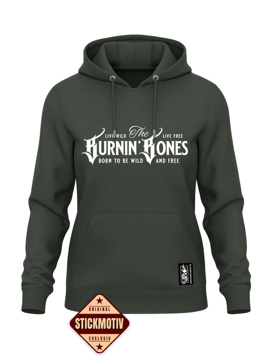 Hoodie Women BB22 Classic - Burnin' Bones K/W