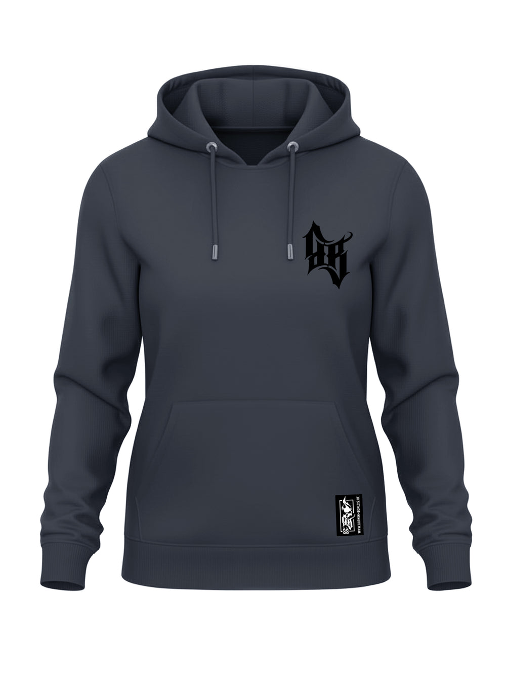 Hoodie Women BB22 Classic - Skull Bones A/B