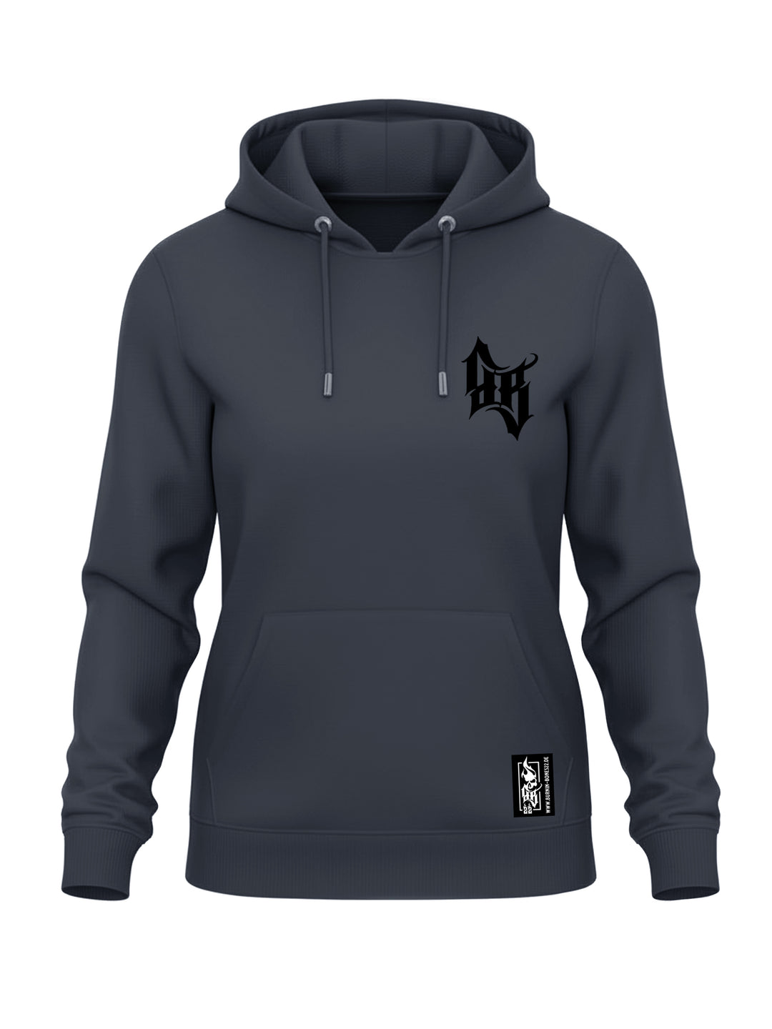 Hoodie Women BB22 Classic - Skull Bones A/B
