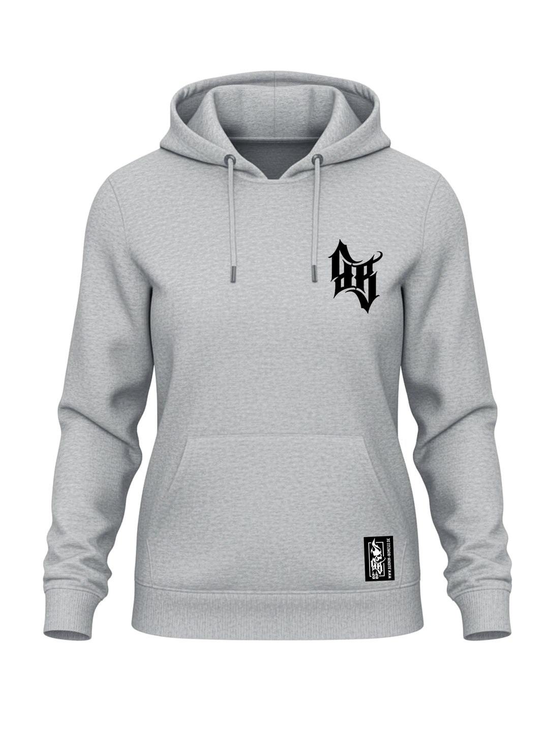 Hoodie Women BB22 Classic - Skull Bones G/BR