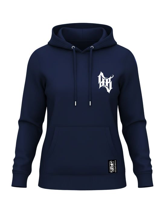 Hoodie Women BB22 Classic - Skull Bones N/W