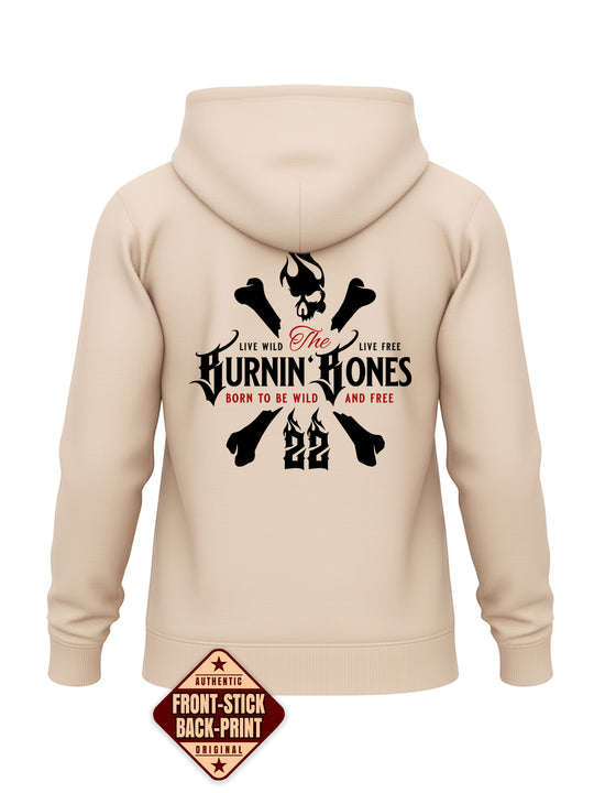 Hoodie Women BB22 Classic - Skull Bones S/RBR