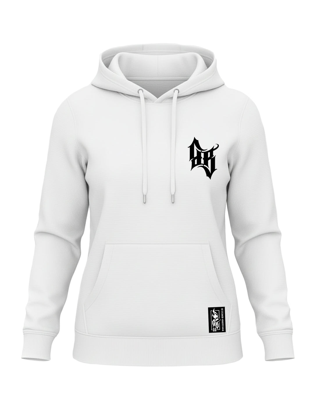Hoodie Women BB22 Classic - Skull Bones W/RBR