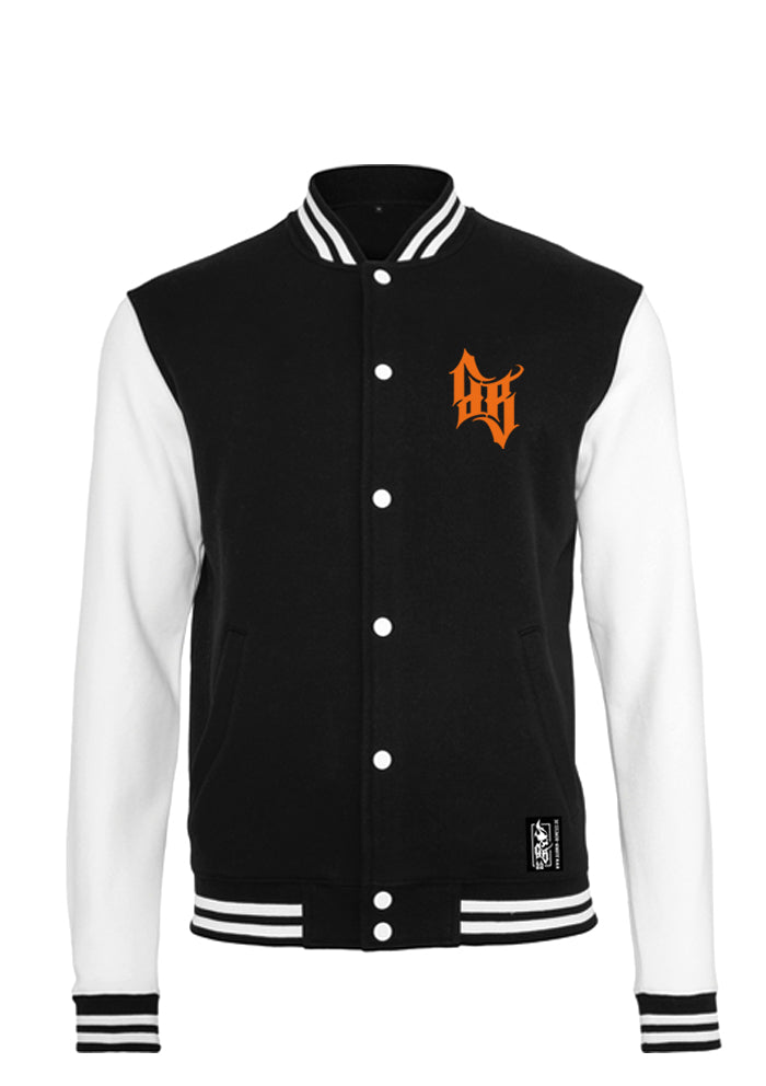 College Jacke Men - Skull Bones BW/O