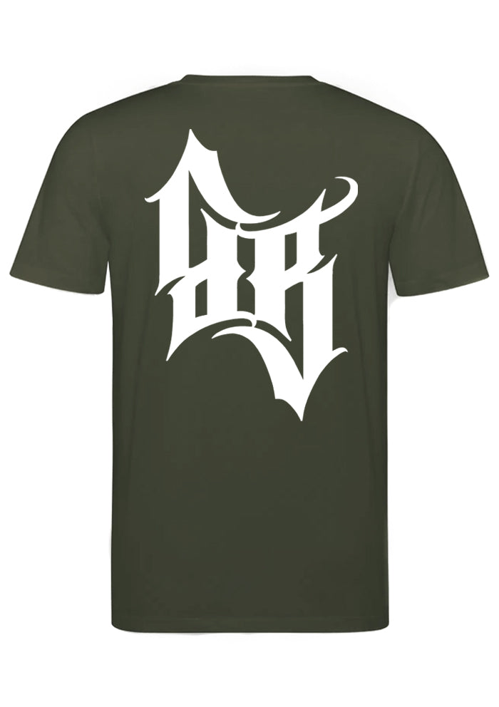 T-Shirt Men BB22 - Crossed Bones K/W