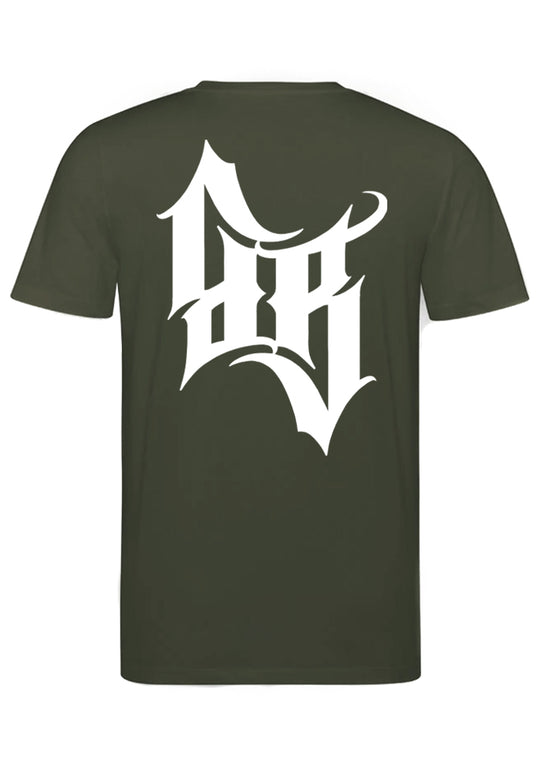 T-Shirt Men BB22 - Crossed Bones K/W