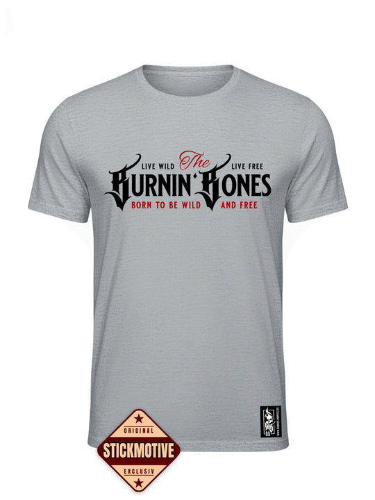 T-Shirt Men BB22 - Burnin' Bones G/RBR