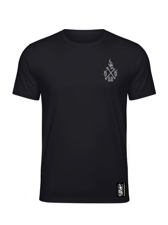 T-Shirt Men BB22 - Crossed Bones B/G
