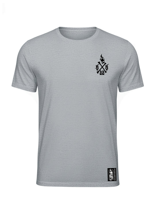 T-Shirt Men BB22 - Crossed Bones G/B
