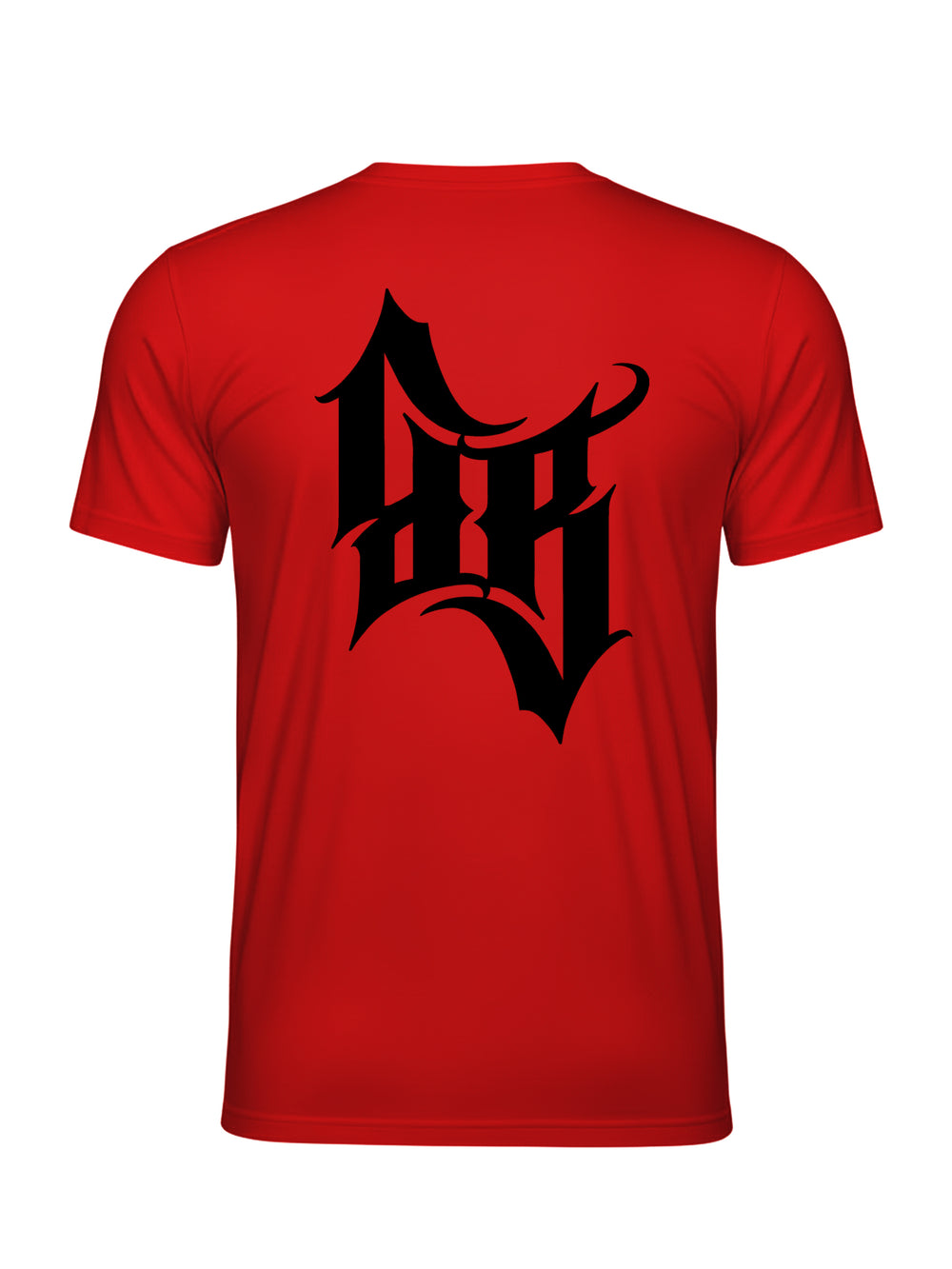 T-Shirt Men BB22 - Crossed Bones R/B