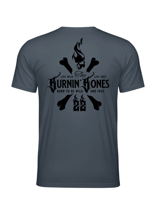 T-Shirt Men BB22 - Skull Bones A/B