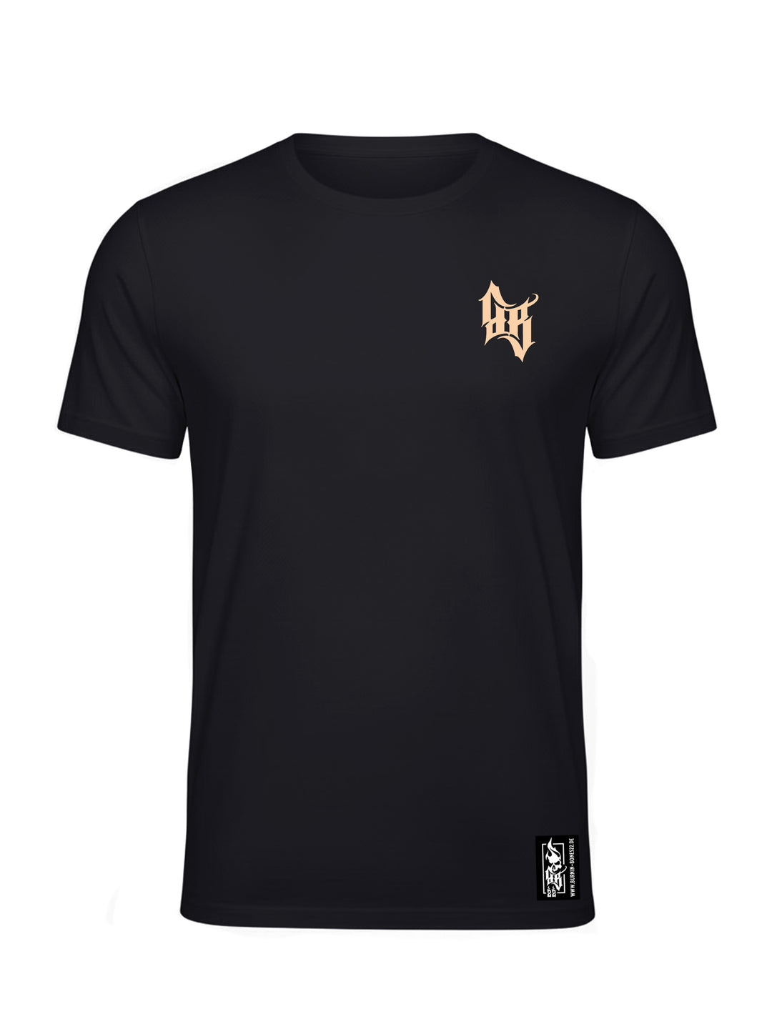 T-Shirt Men BB22 - Skull Bones B/DR