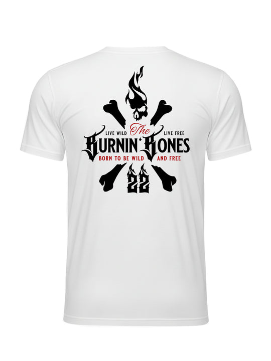 T-Shirt Men BB22 - Skull Bones W/RBR