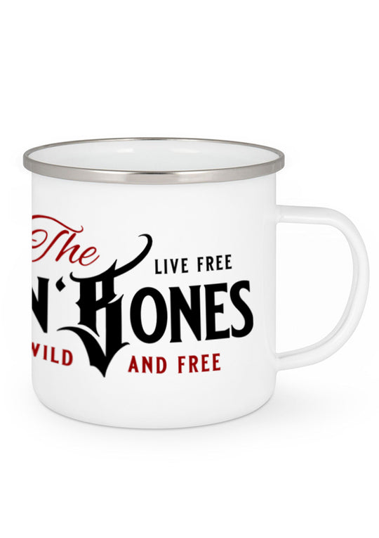 Tasse Emaille - Burnin' Bones W/RBR