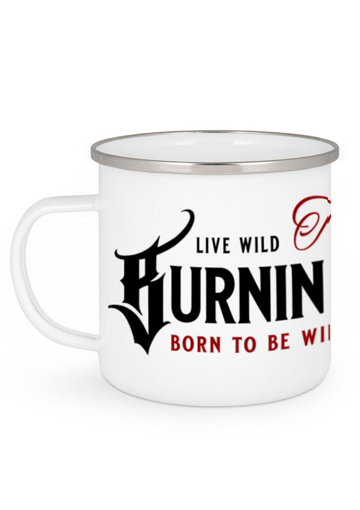Tasse Emaille - Burnin' Bones W/RBR