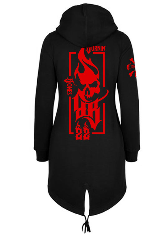 Hoodie-Jacke Long Women Big Original B/R