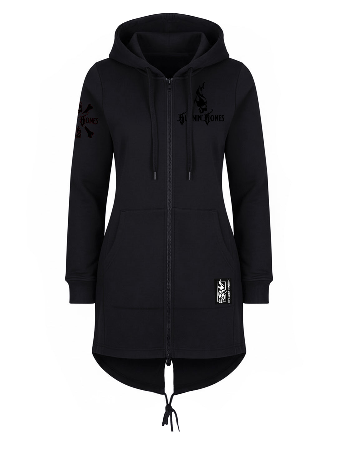 Hoodie-Jacke Long Women Big Original B/B