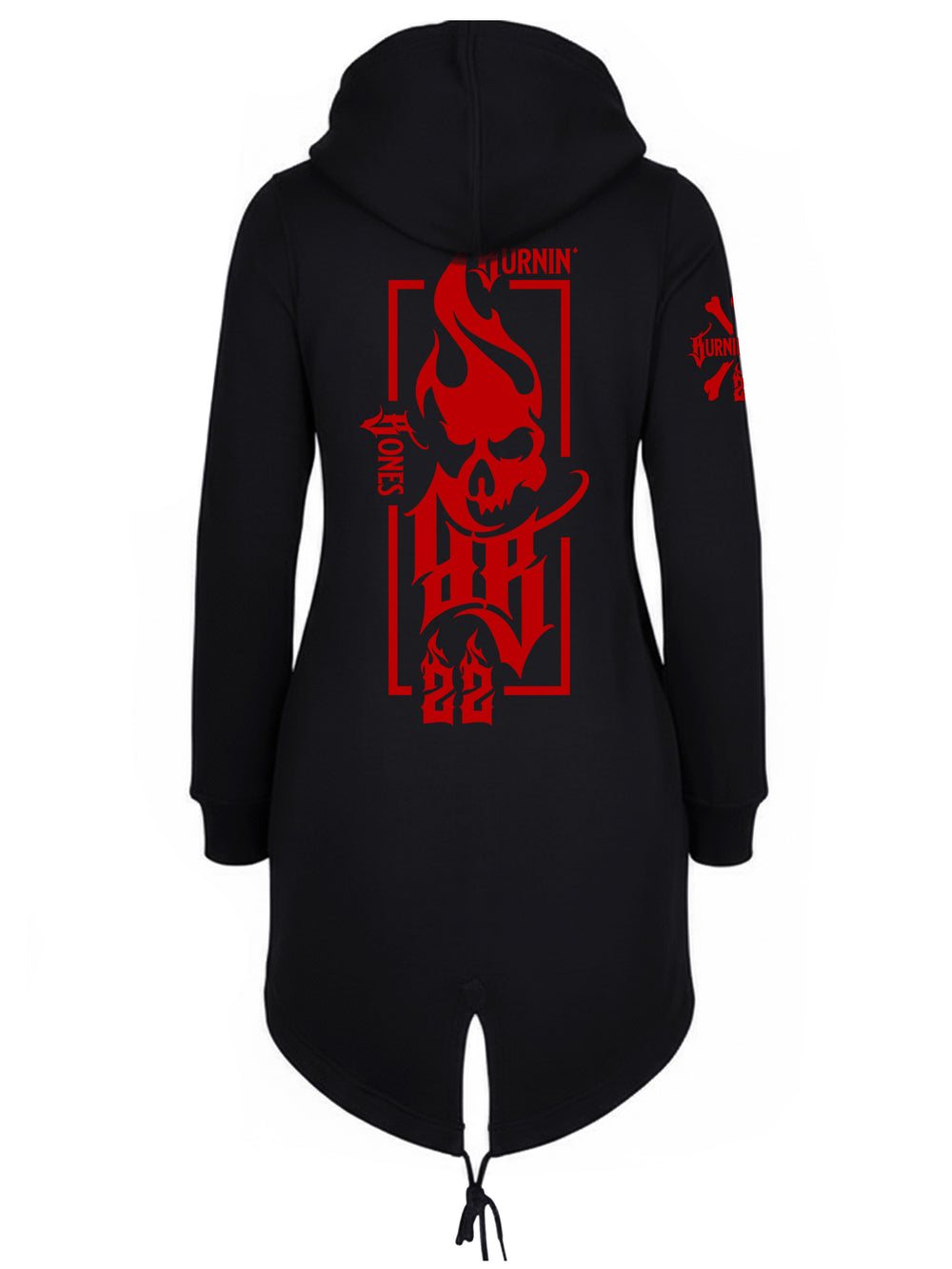 Hoodie-Jacke Long Women Big Original B/R